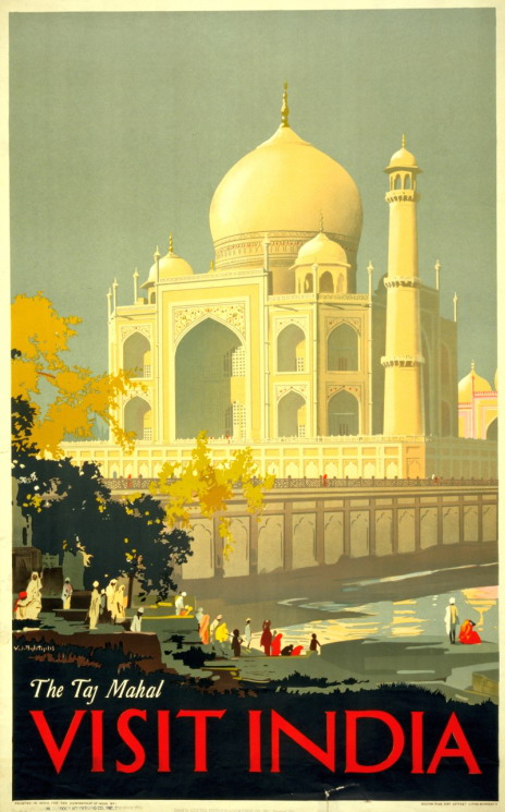 india poster vintage