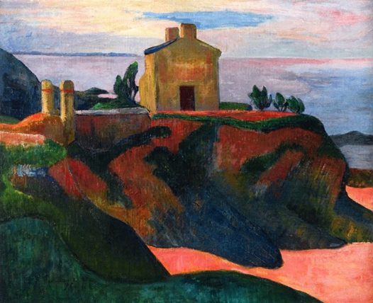 Paul Gauguin - The House at Pan-Du, 1890