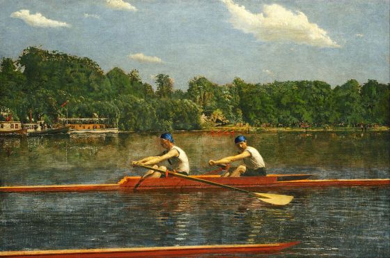 Thomas Eakins, The Biglin Brothers Racing, 1872