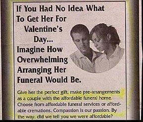 valentine funeral
