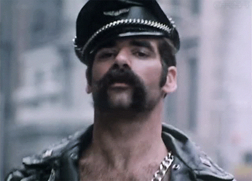 village people stache