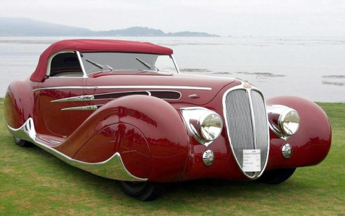 1938-Delahaye 165 Figoni Et Falaschi Cabriolet