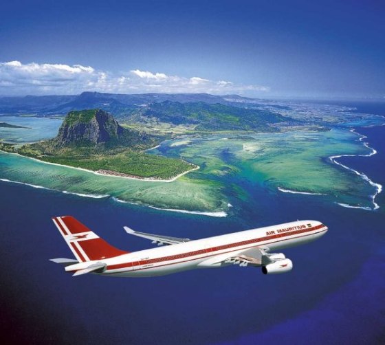 airplane mauritius