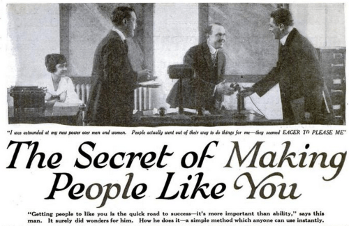 making people like u