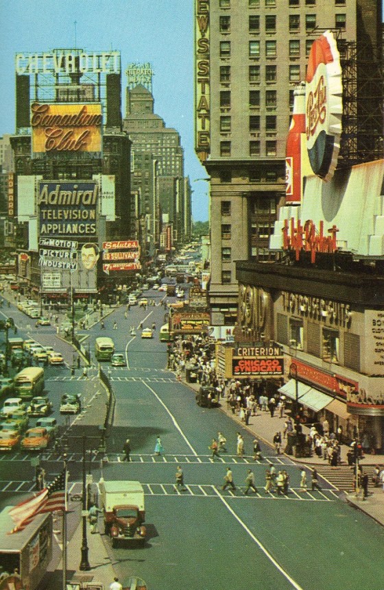 NYC TIMES SQUARE 50s 2