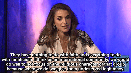 queen of jordan GIF ISIS 501