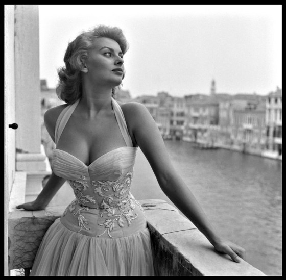 sophia-loren-venice-1955