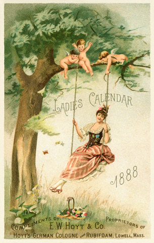 Ladies 1888 Calendar MATTHEW S ISLAND