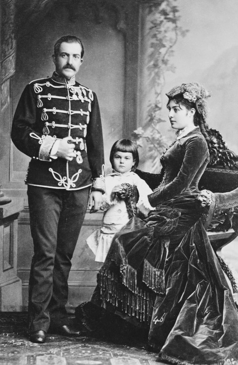 king milan and queen natalie of serbia
