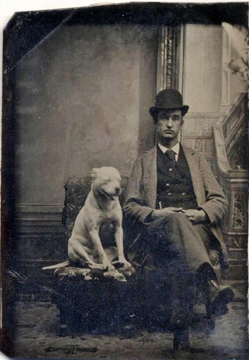 man and dog 4