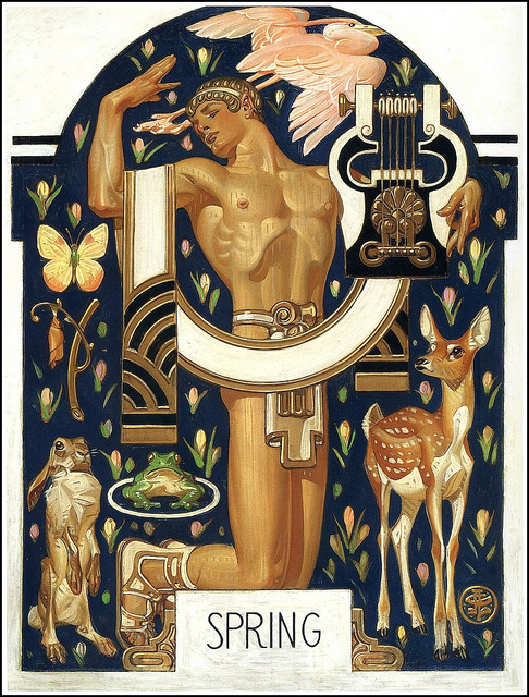 spring leyendecker