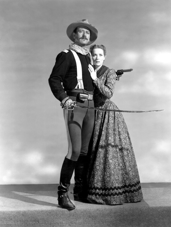 John_Wayne - rio grande - & Maureen O'Hara
