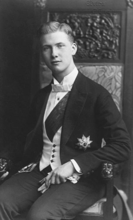 Prince Joseph Clemens Maria Ferdinand Ludwig Anton Augustin Alphons Alta Franz von Sales Philipp Nerius Prinz von Bayern, Prince of Bavaria 1902-1990.