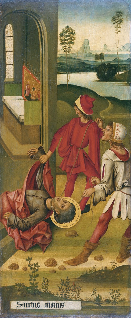 saint mark dragged around