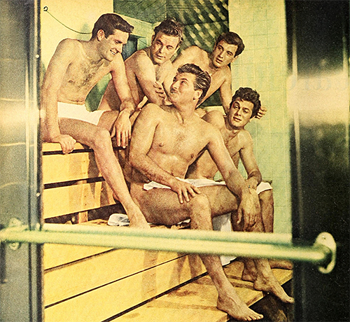 sauna 50s