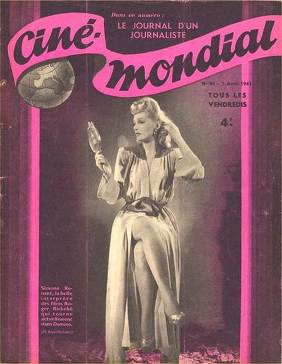 simone renant cine mondial 1943