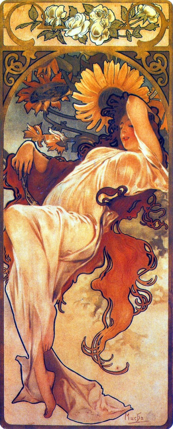 alphonse_mucha summer