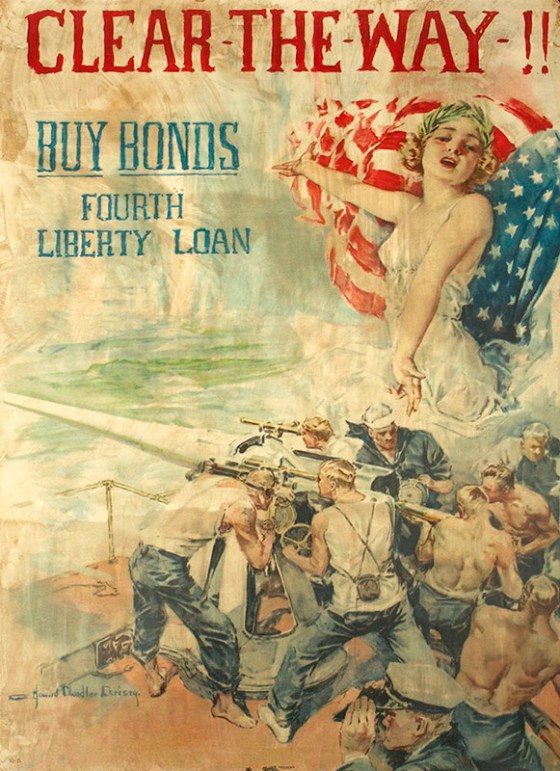 wwi navy clear the way