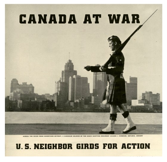 WWII canada at war