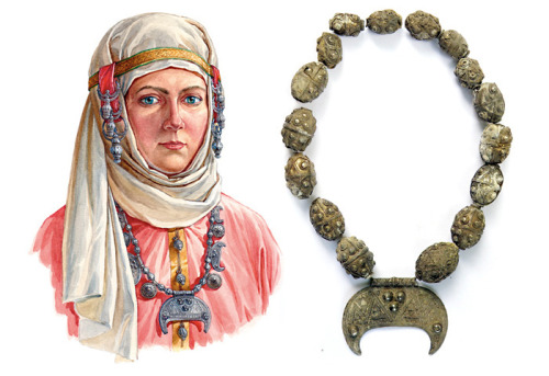 turkish crescent necklace