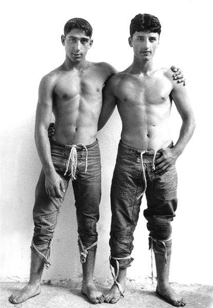 turkish oil wrestlers vintage