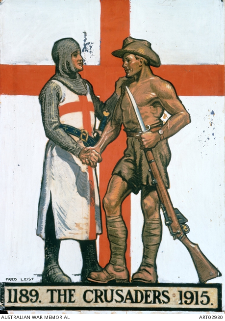 WWI australian poster crusades