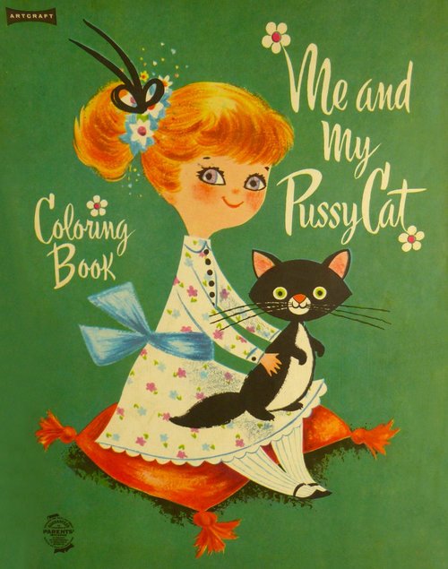 kitty p cat coloring book