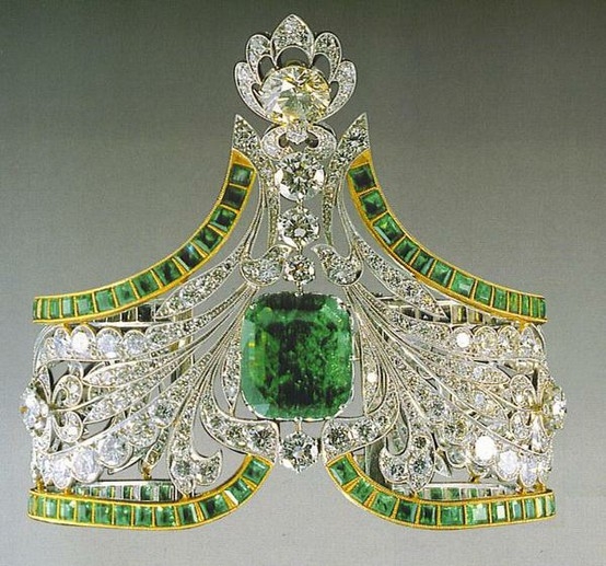 russian royal emerald bracelet