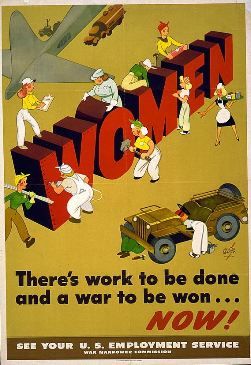 WWII women work