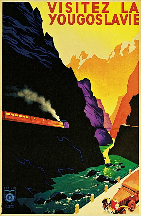 yugoslavia 30s poster