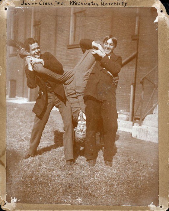 'Junior Class, "93" Washington University.' Photograph, ca. 1893. Missouri History Museum Photographs and Prints Collections. Groups. n21079.
