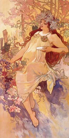 alphonse mucha seasons 400