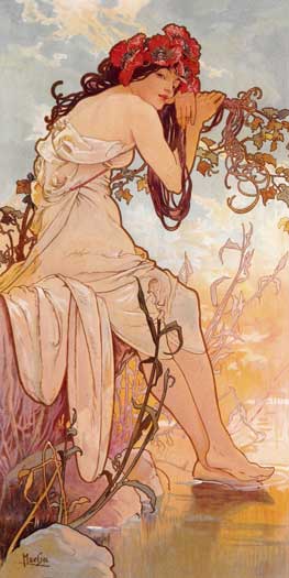 alphonse mucha seasons 402