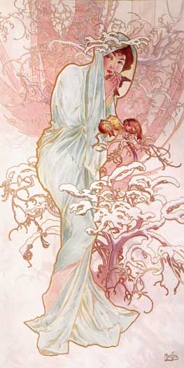 alphonse mucha seasons 403