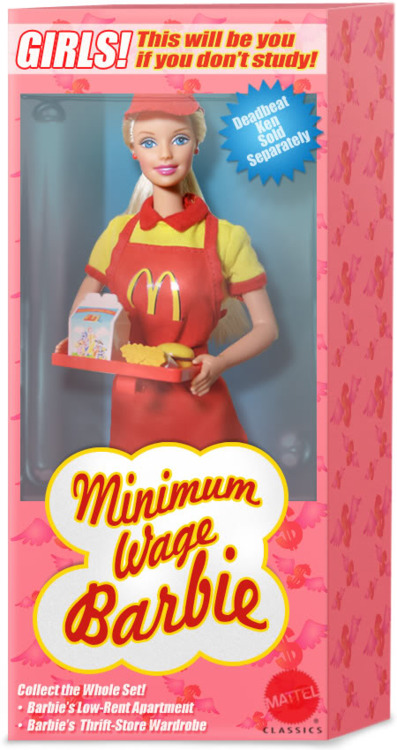 barbie min wage