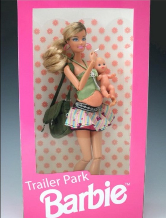 Barbie trailer park