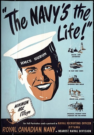 CANADIAN NAVY POSTERS 252