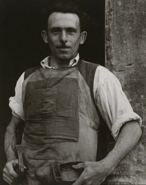 Cobbler, Luzzara, 1953 by Paul Strand