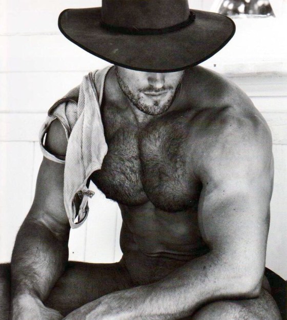 cowboy shirtless 861