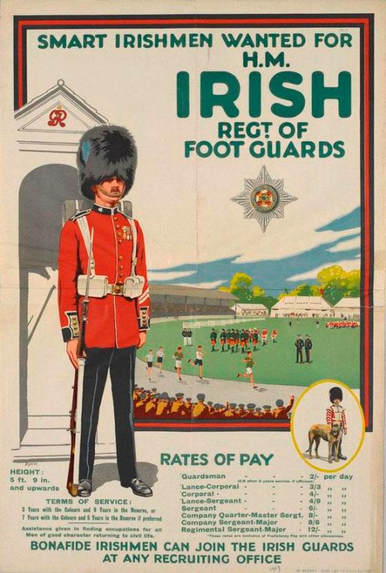 irish foot guard