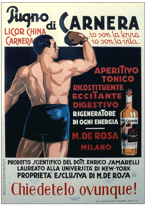 italian strongman poster