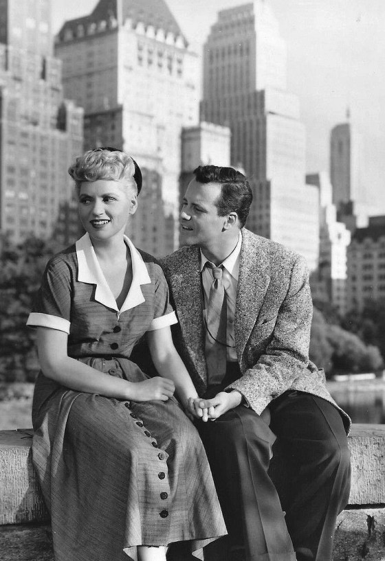 Jack Lemmon and Judy Holliday in It Should Happen to You, 1954