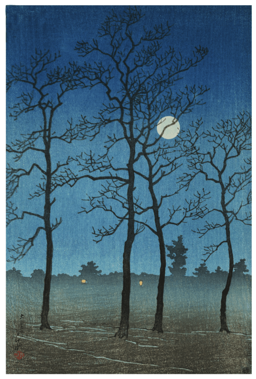 japanese art moon 423