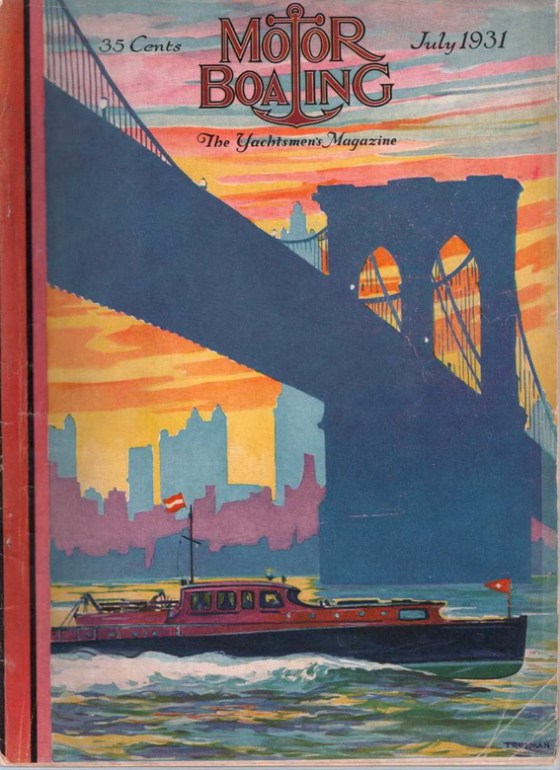 motor boating 1931