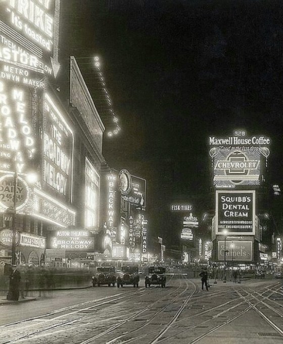 NYC TIMES SQUARE 1930s 501
