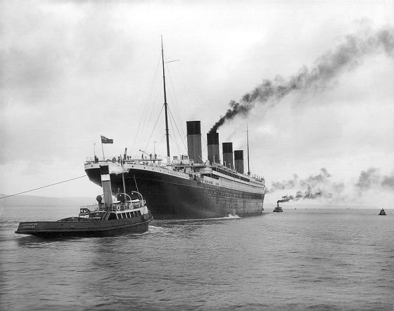 titanic sea trials