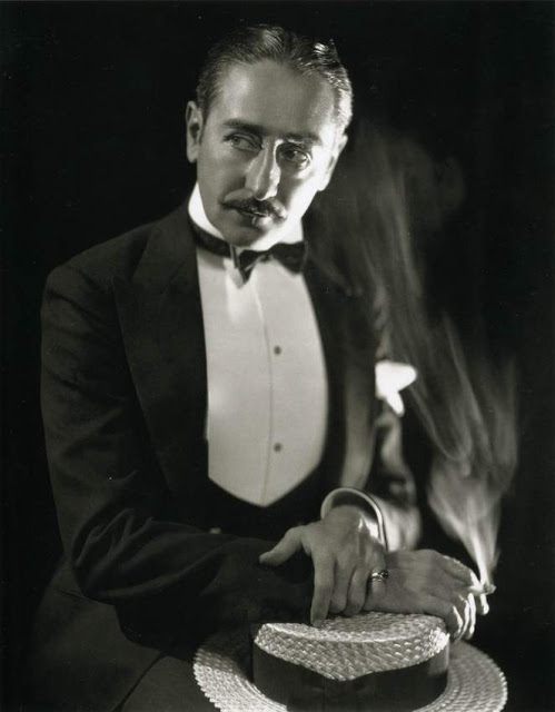 Adolphe Menjou by George Hurrell.
