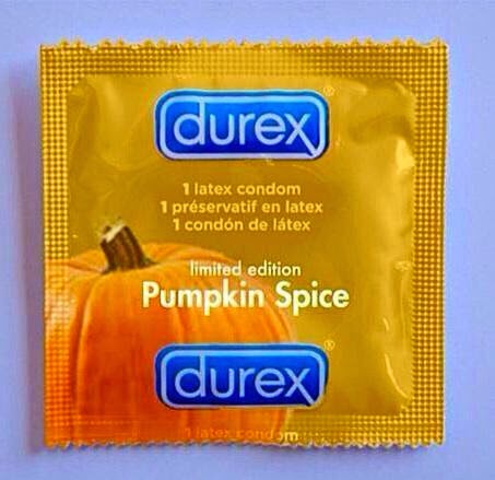 pumpkin spice condom