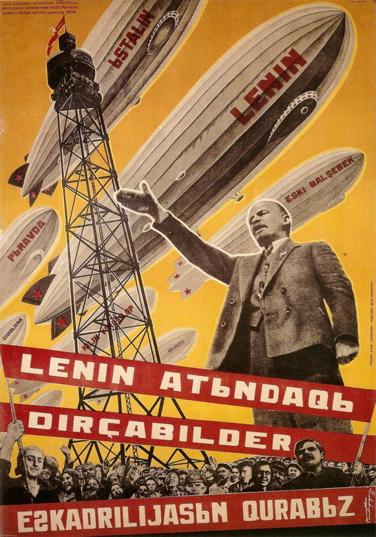 SOVIET LENIN AIRSHIP