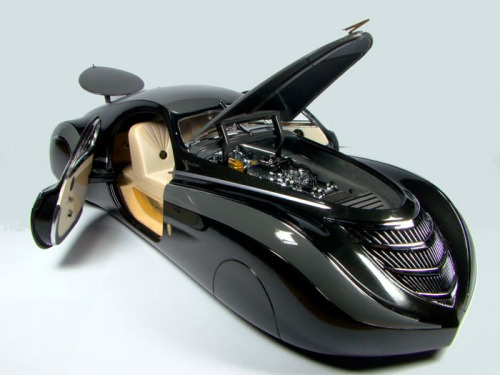 1939 Duesenburg Coupe Simone Midnight Ghost 1